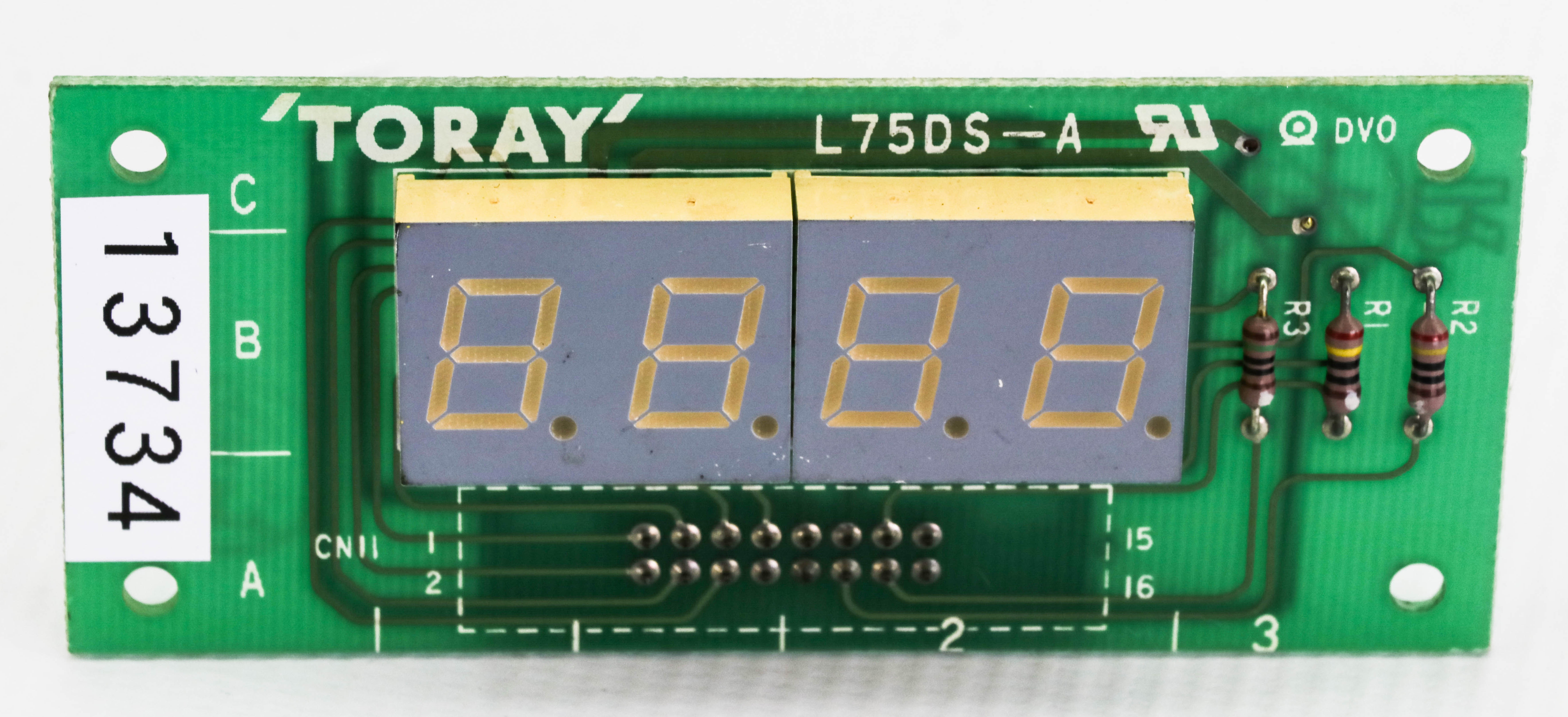 マス 13734 TORAY DIGITAL DISPLAY PCB L75DS-A | eBay